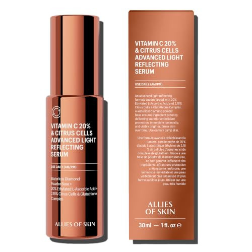 Allies of Skin 20% Vitamin C Serum, 1 Fl Oz | Amazon (US)