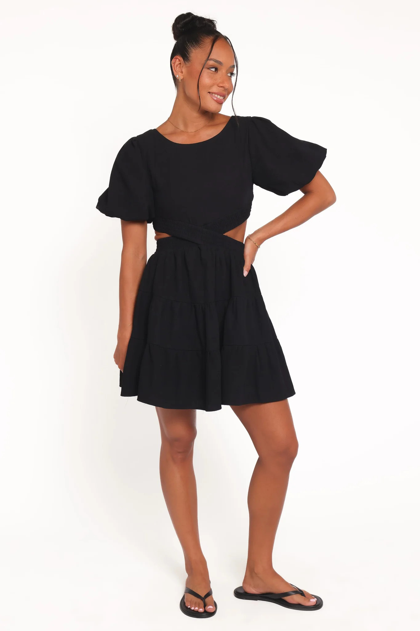 Doris Mini Dress - Black | Petal & Pup (US)