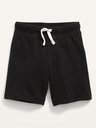 Rib-Knit-Waist Functional-Drawstring Shorts for Toddler Boys | Old Navy (US)