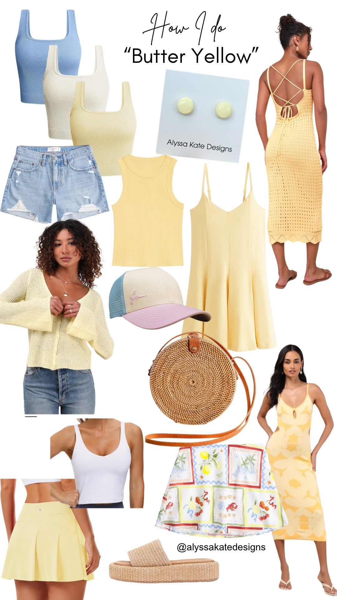 Butter Yellow! Don’t forget your Alyssa Kate Designs Studs! 

#LTKSeasonal #LTKWatchNow #LTKStyleTip