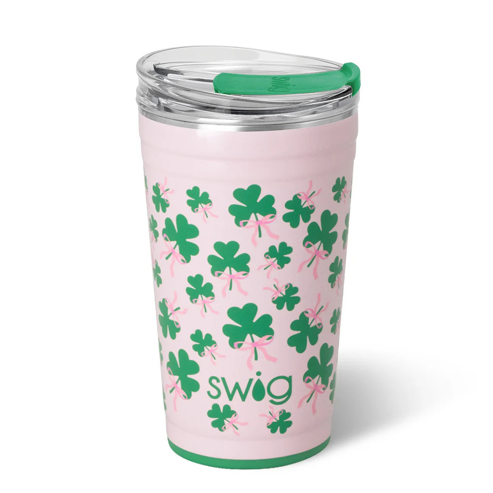 Clover Crush Party Cup 24oz | Swig Life