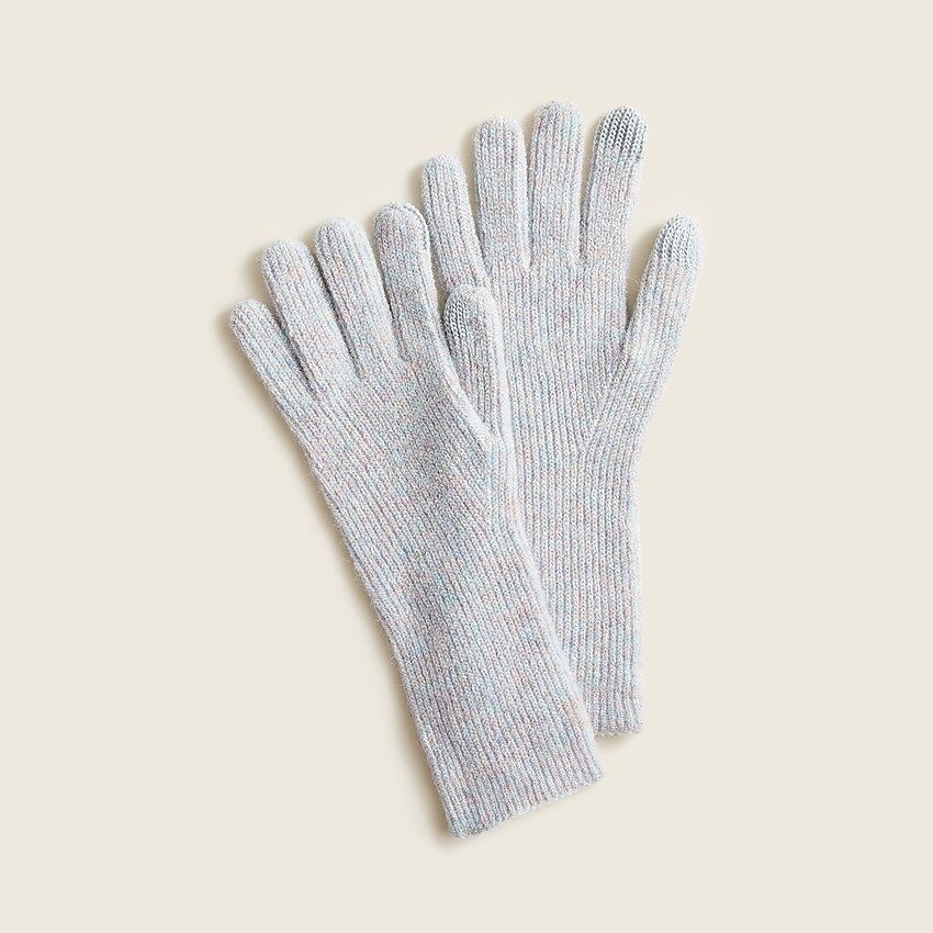 Ribbed touch-screen gloves in supersoft yarn | J.Crew US