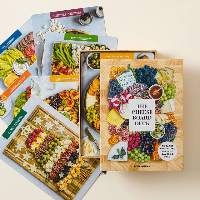 Cheese Boards & More Recipe Deck | UncommonGoods