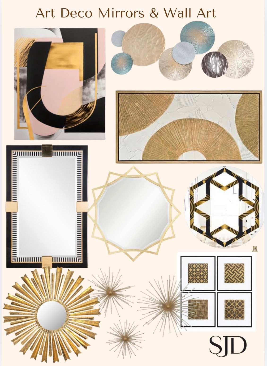 If your walls feel flat…this is your sign to go Art Deco glam ✨
Think bold geometry, warm golds, and statement mirrors that instantly elevate your solace. These are the pieces that make a room feel designed - not just decorated. #artdecostyle #modernglam #homedecorinspo

#LTKHome