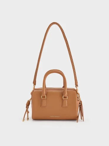 Everleigh Bowling Bag
    
         - Russet Brown | Charles & Keith UK