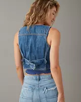 AE Denim Vest | American Eagle Outfitters (US & CA)