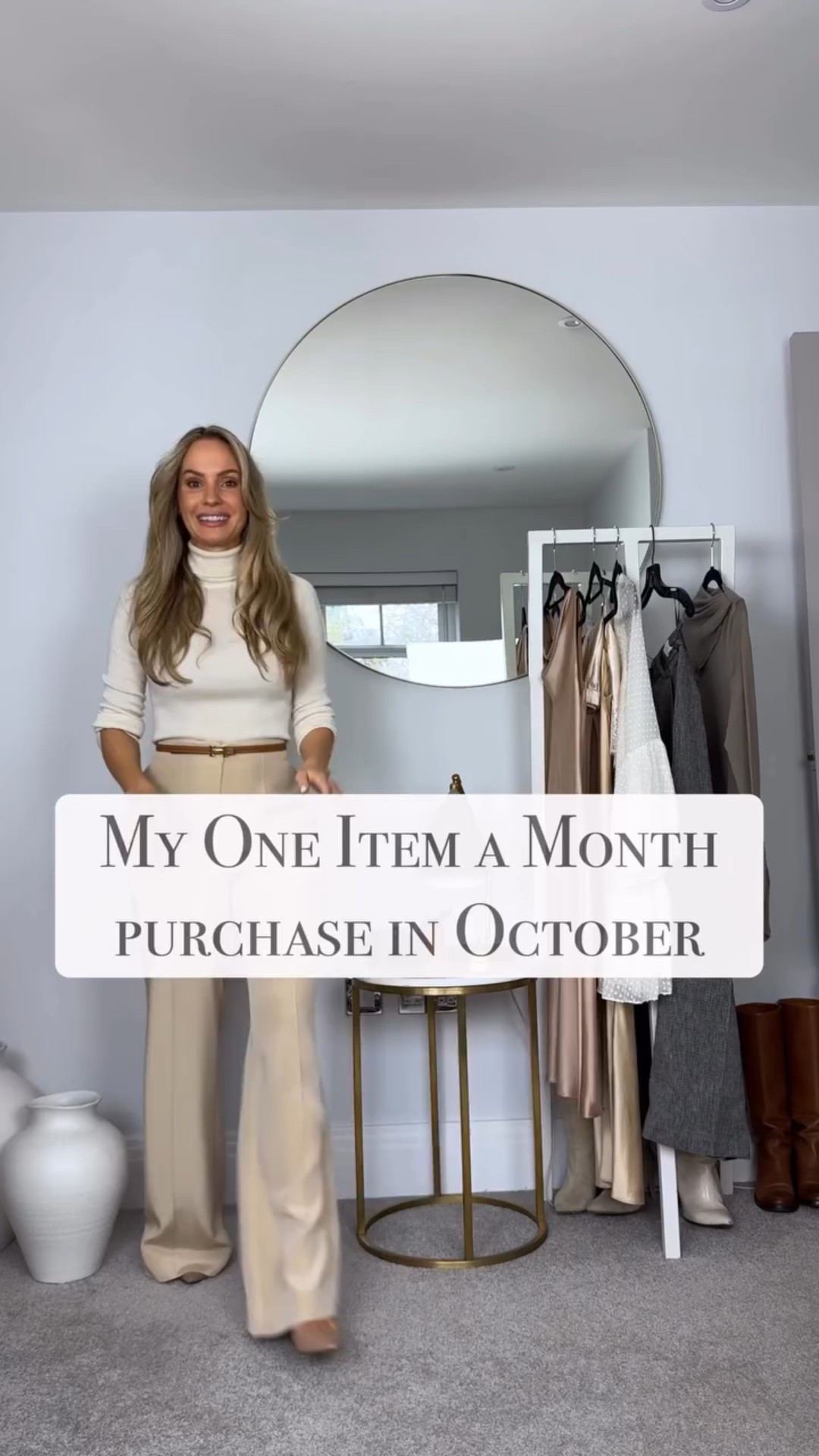 My #OneItemAMonth purchase for October 👏🏻

This is a classic I can’t believe I didn’t already own!

An @hermes Twilly is one of those pieces that might not look like much, but is incredibly useful because it can be worn in so many different ways - around the neck, on a bag, in your hair…
It’s such a lovely, timeless accessory.

I bought mine pre-loved from @vestiaireco. I chose this particular one because one side features warmer beige and brown tones, while the other side has slightly cooler white and grey shades. It makes it so much more versatile!

What did you get in October? 🤔

🤍 You can find the items I’m wearing via the link in my bio, or just comment “link” and I’ll DM them to you. 🤍

…and if you want to start your own wardrobe journey, begin with the 7-Day Wardrobe Reset. Just comment “reset” and I’ll send you a DM. (Use the code FIRST40 for 40% off.)

#tessmontgomery #wardrobeexpert