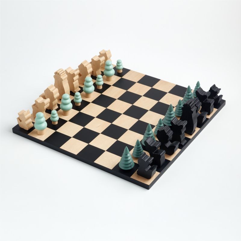 Woodland Wonder Chess Set + Reviews | Crate & Kids | Crate & Barrel