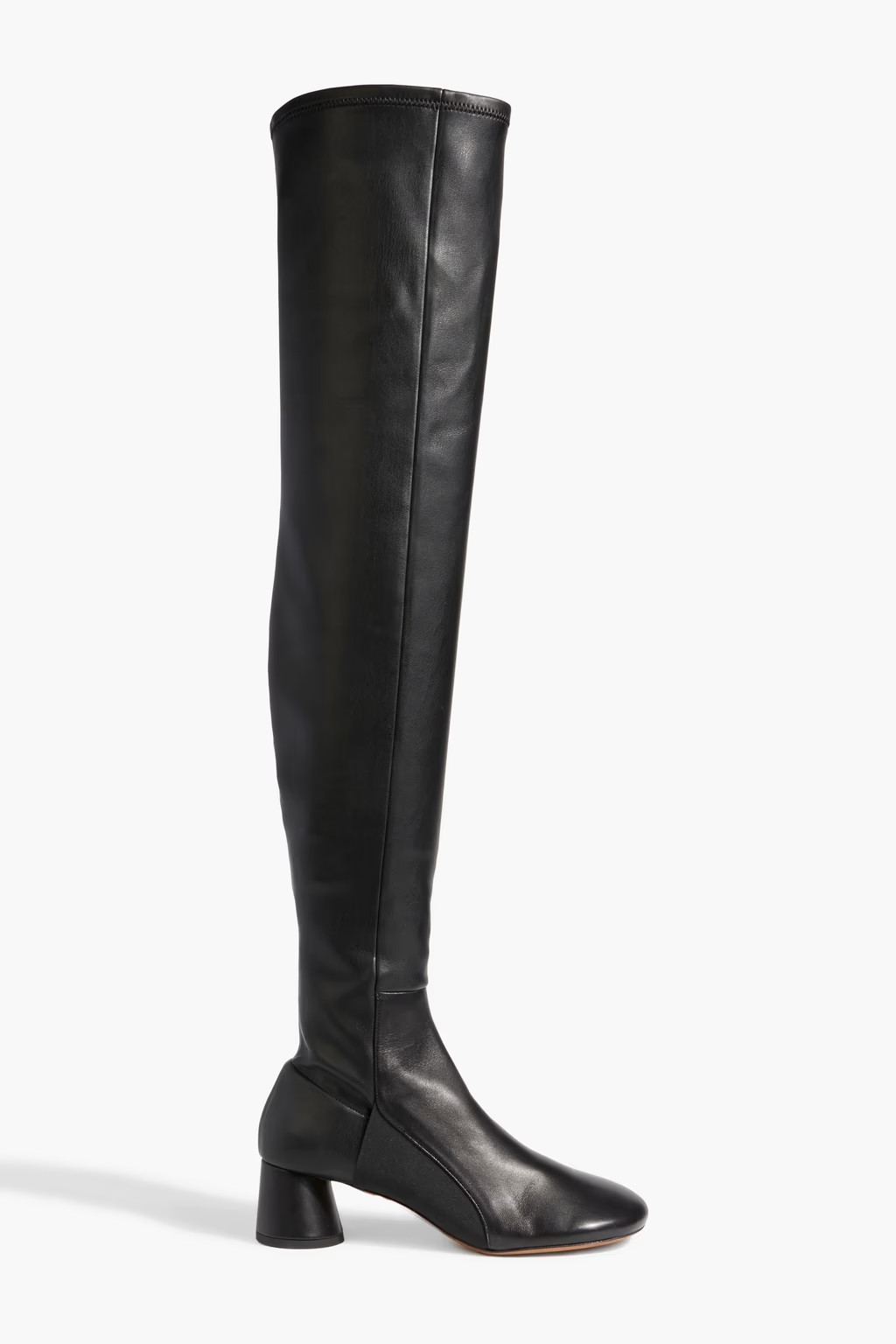 Stretch-leather over-the-knee boots | The Outnet (US and CA)