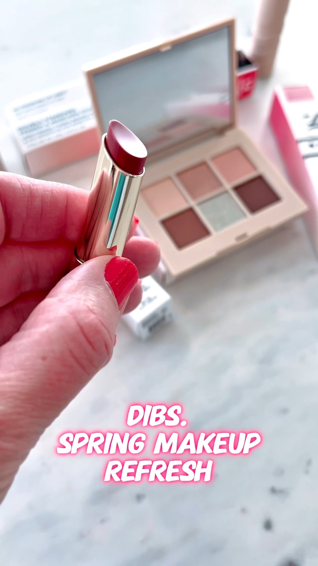 💄DIBS BEAUTY: #ad Refresh your face for spring with DIBS. #dibsbeauty @DIBS Beauty  Beauty  

🎨I’m sharing beautiful eyeshadow palettes, mascara, lipstick, glossy lip balm and lip liner.

💋You’re sure to find all the colors that you love. I sure did!

Eyeshadow - The Palm Pallette Peaches In Hand
Mascara - Double Standard Primer & Mascara Duo
Glossy Balm - Strawberry Summer
Jam Jam Lip - Raspberry Marmalade 
No Pressure Lip Liner - Girl Talk

#dibs #springbeauty @jtstjtst11

#LTKSeasonal #LTKOver40 #LTKSaleAlert #LTKU #LTKTravel #LTKBeauty #LTKSwim #LTKFestival #LTKselfcare #LTKdayinmylife