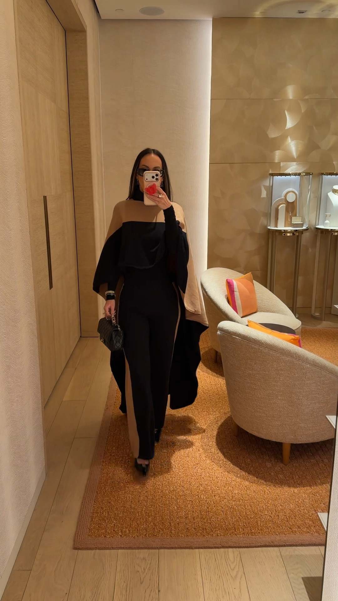 This is the “black chasing fall contrast” top & pant. 

order on jluxlabel and use my discount code “daniellelodge” 

this version isn’t available in Nordstrom yet but I linked the other color way 

#LTKootd #LTKTall