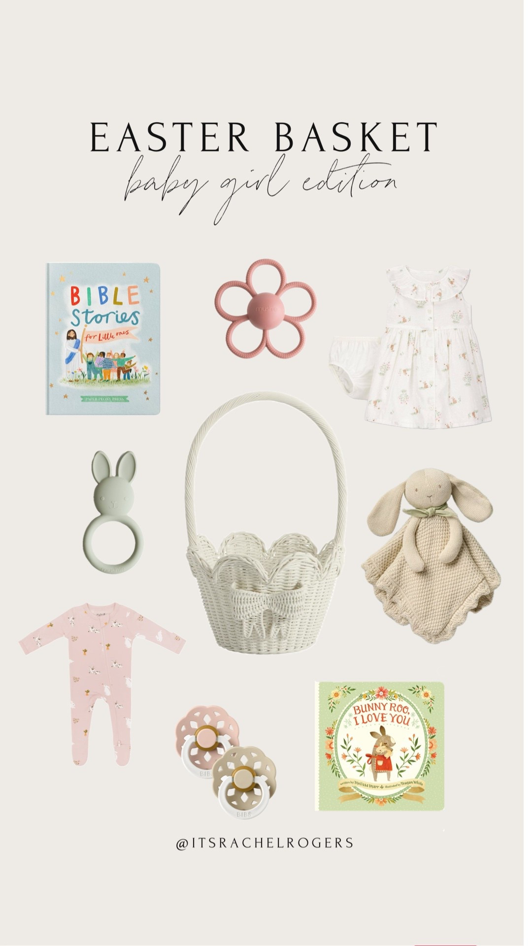 couldn’t pass up the opportunity to fill Nora’s first Easter basket with all the sweetest goodies 🐰🥹

most of these items were gifted to us at baby showers but are the perfect addition to her first Easter basket! 
even better, all of these items are super adorable basket stuffers for your little one!

#LTKBaby #LTKSeasonal #LTKKids