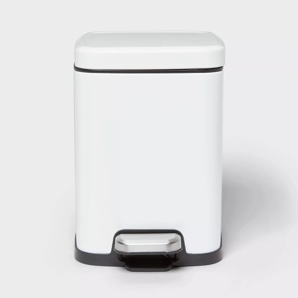 4L Step Trash Can Stainless Steel White - Brightroom™ | Target
