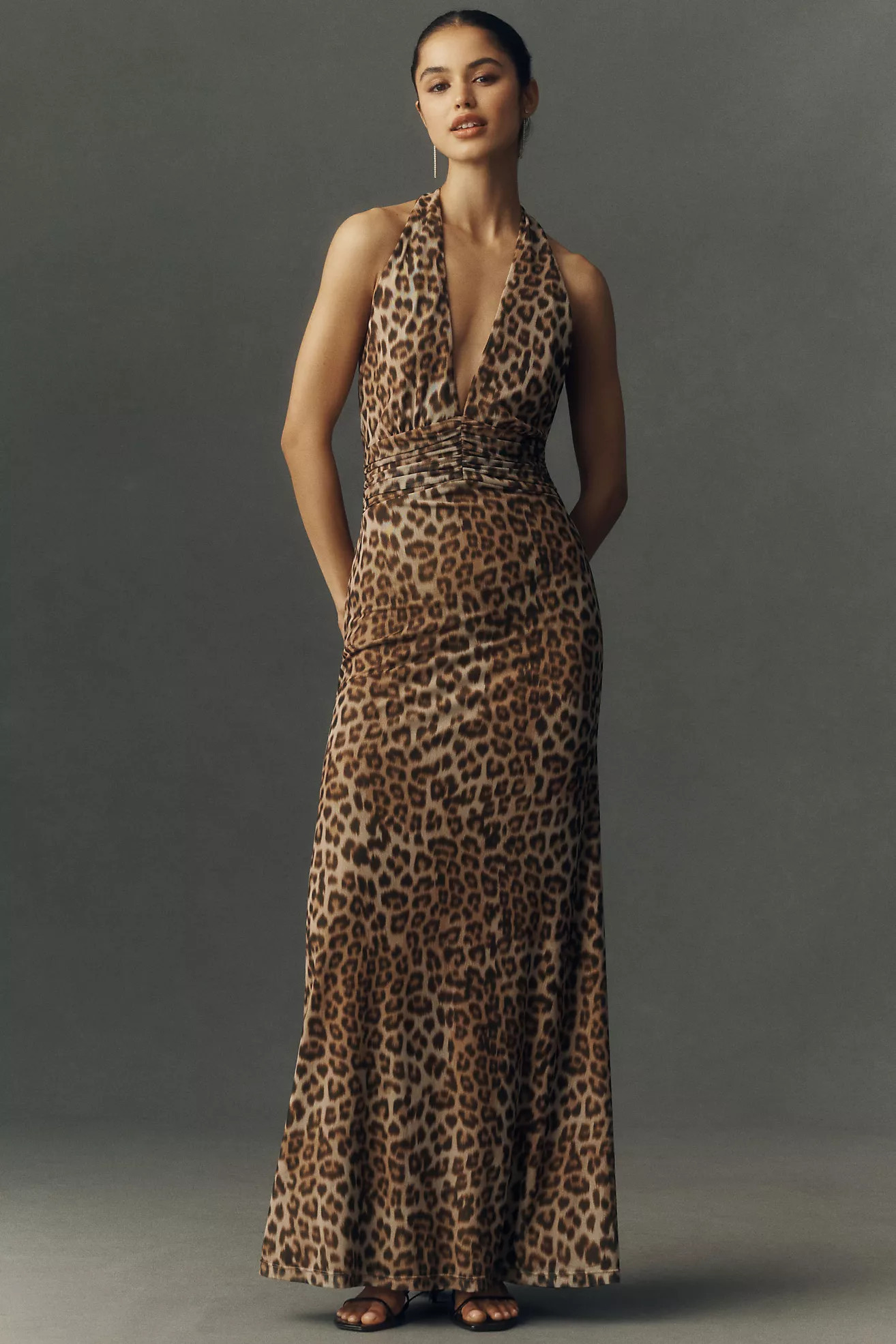 Bardot Elera Mesh Maxi Dress | Anthropologie (US)