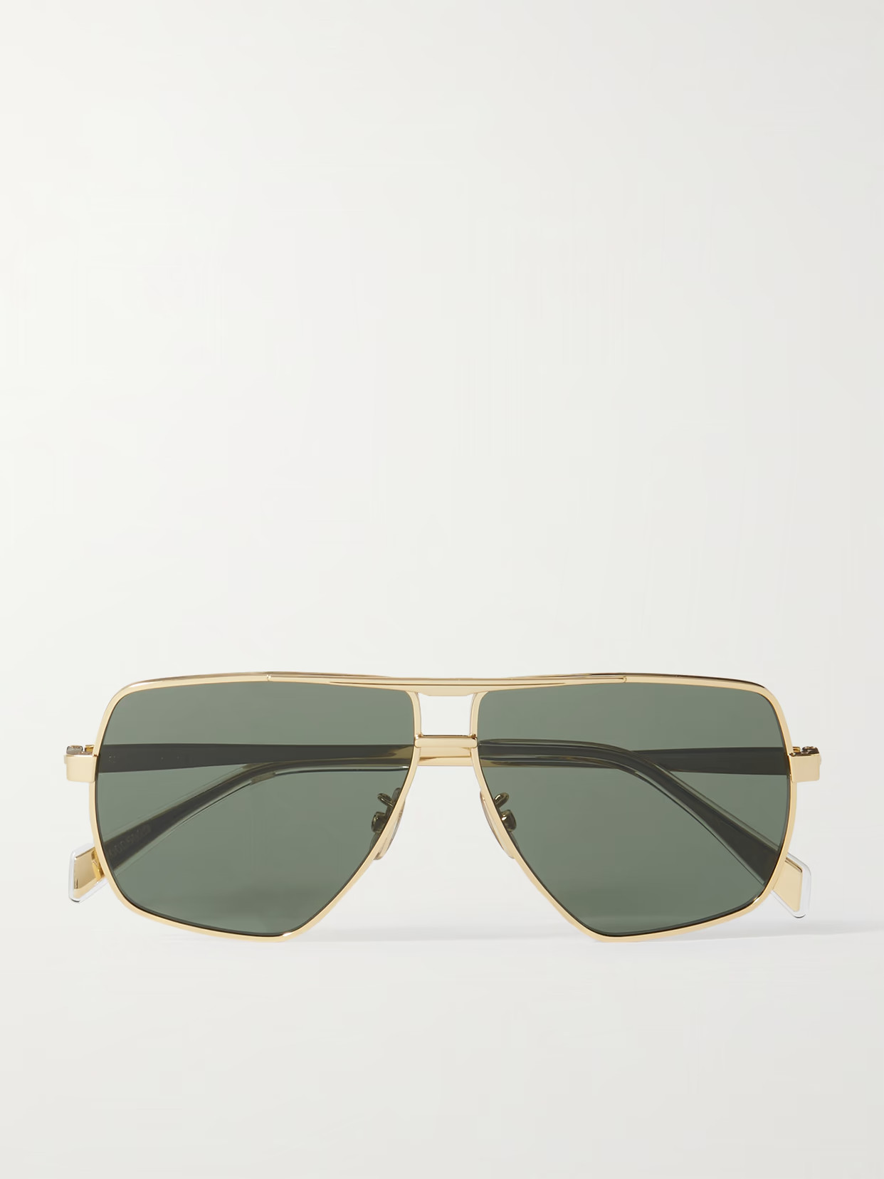 CELINE Eyewear - Oversized Aviator-style Gold-tone Sunglasses - One size | NET-A-PORTER (US)