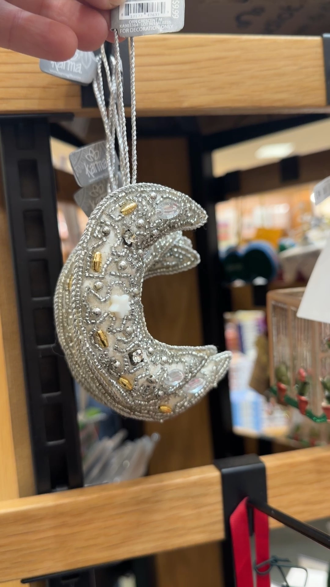 Can’t believe I found this moon ornament 🤍 the perfect touch for my Ramadan home decor. I love adding crescent moon decor, Islamic home accents, and neutral seasonal decor to make my space feel warm, cozy, and meaningful during Ramadan. This piece works beautifully for Ramadan decorations, Eid decor ideas, and even as year-round home styling. Simple, elegant, and perfect for a modern Muslim home ✨🌙

#RamadanDecor #EidDecor #CrescentMoonDecor #IslamicHome #SeasonalHomeDecor #NeutralHome #LTKHome #LTKSeasonal #HomeDecorFinds #RamadanReady

#LTKSeasonal #LTKHome #LTKU