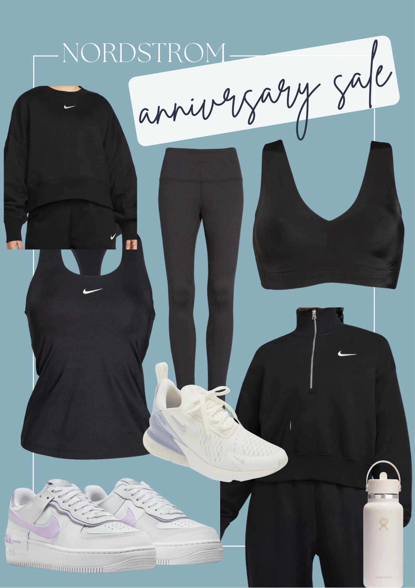 NSale x Nike 👟🏃‍♀️ let’s go! 
Here’s what I’m loving for the Nordstrom Sale activewear! 

Nike, trainers, sneakers, Nike Air, sweater, water bottle, sports bra, sport top, Nike jersey

#Sale #Active #Sporty #Sportswear #activewear #training #trainers #Nike 

#LTKBacktoSchool #LTKSaleAlert #LTKxNSale