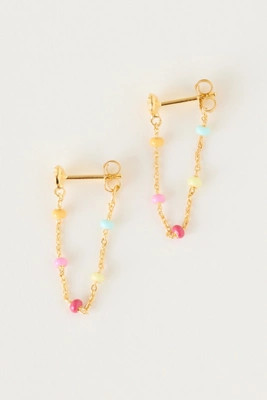 ENAMEL Copenhagen Lola Ohrringe mit Kettenanhänger | Anthropologie (EU)