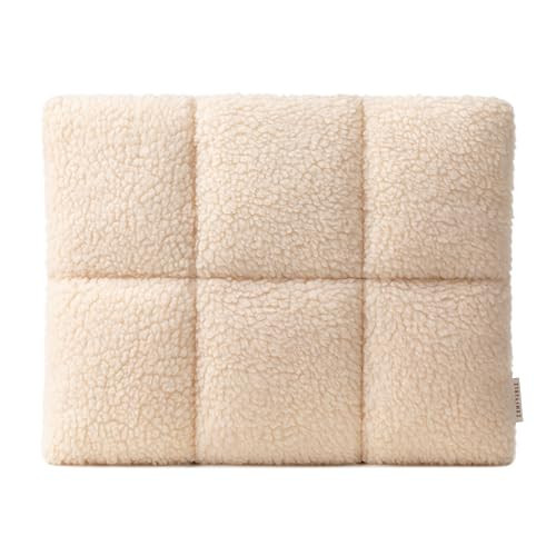 Comfyable Puffy Laptop Sleeve 13 14 15 Inch for Women, Compatible with MacBook Air & MacBook Pro M4 M3 2024, Soft Fluffy Plush Furry Sherpa Pillow Case for Computer | Amazon (US)