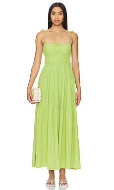 MORE TO COME Avani Maxi Dress in Green from Revolve.com | Revolve Clothing (Global)