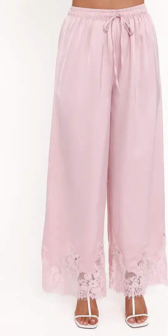 Viola Drawstring Waist Wide Leg Pants | Nordstrom
