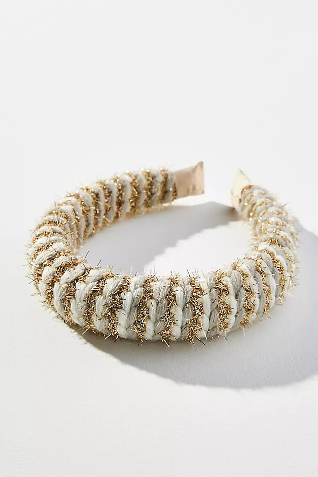 Twist Rope Braided Headband | Anthropologie (US)