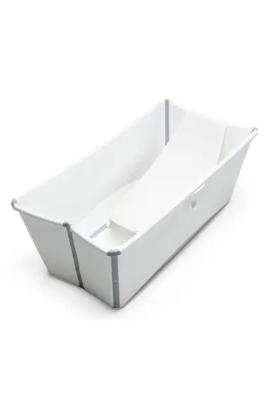 Stokke Flexi Bath® Foldable Baby Bath Tub with Temperature Plug & Infant Insert | Nordstrom