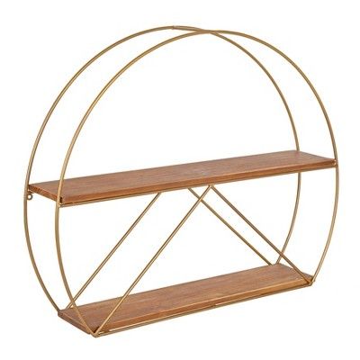 Delmar Mid-Century Modern Wall Shelf - Kate & Laurel All Things Decor | Target