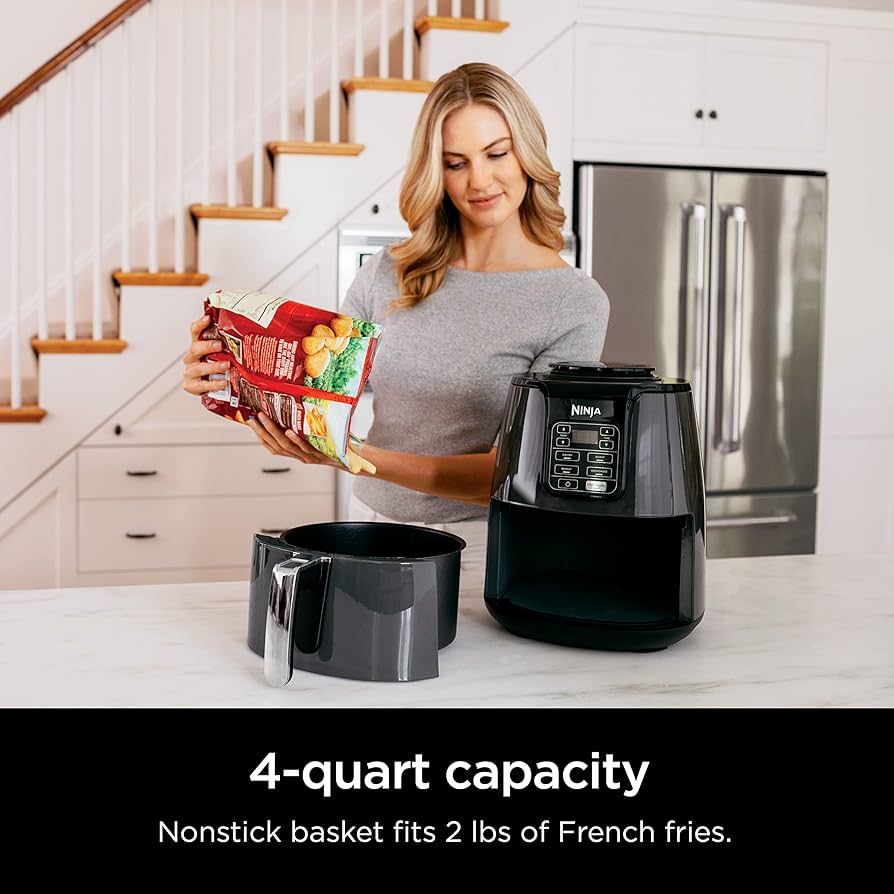 Ninja AF101 Air Fryer that Crisps, Roasts, Reheats, & Dehydrates, for Quick, Easy Meals, 4 Quart ... | Amazon (US)