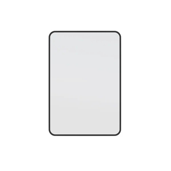 Trinity 22 in. x 32 in. Rectangle Radius Mirror | Wayfair North America