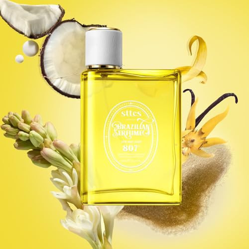 Sttes Perfume 807# (SUN AND SAND) – Eau De Parfum 100ml (3.4 fl oz) – Coconut Milk, Warm Sand, Vanilla | Amazon (US)