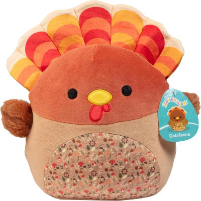 Squishmallows Original 10-Inch Gobrianna The Turkey- Official Jazwares Plush-Collectible Soft & Squishy Stuffed Animal Toy-Gift for Kids, Girls & Boys | Target