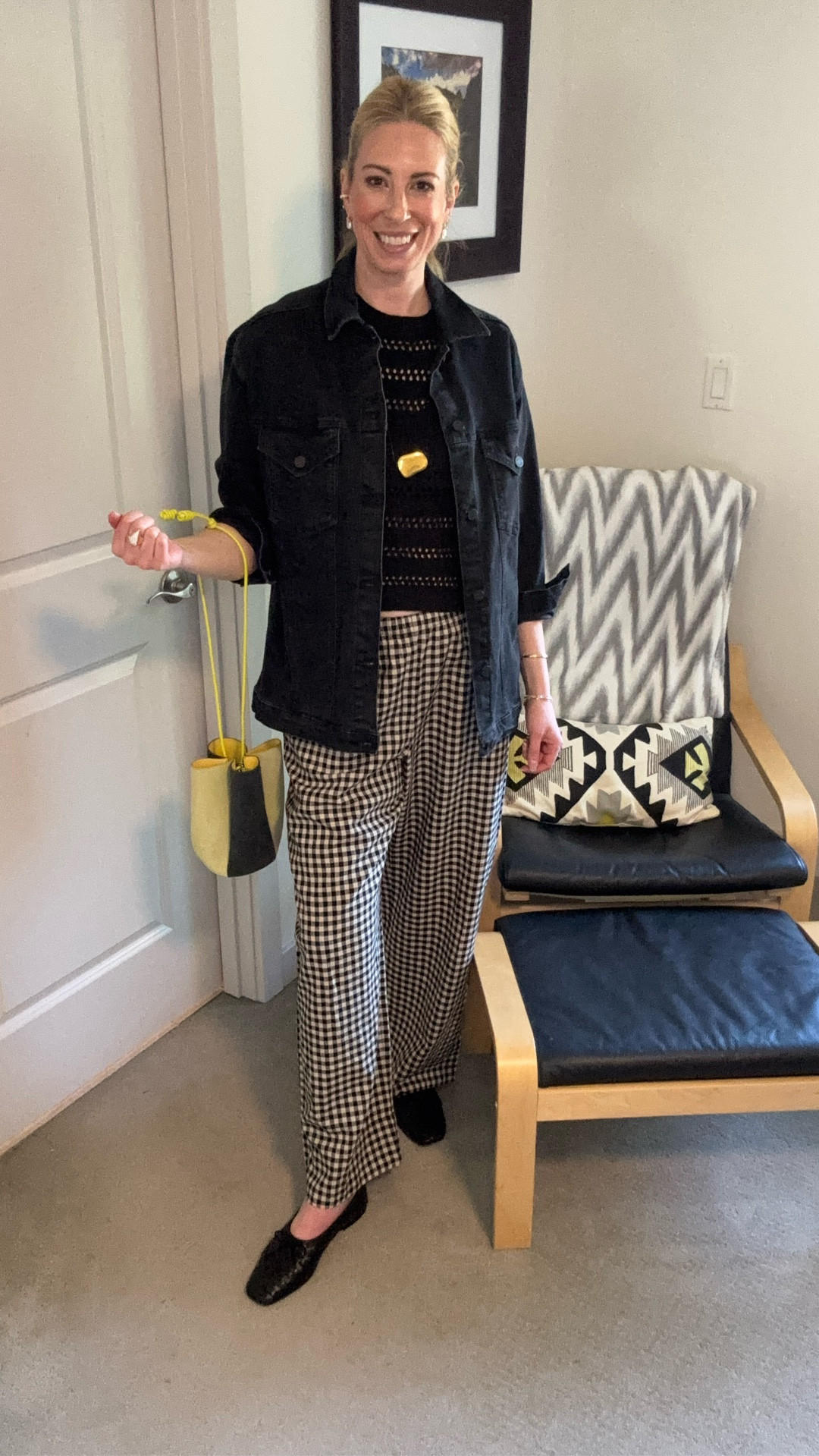 Style this adorable gifted crochet sweater with me! Endless styling possibilities! 

#LTKootd #LTKOver40 #LTKTall