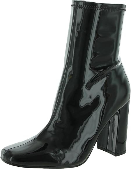 Steve Madden Womens Lynden Sequined Square Toe Mid-Calf Boots | Amazon (US)