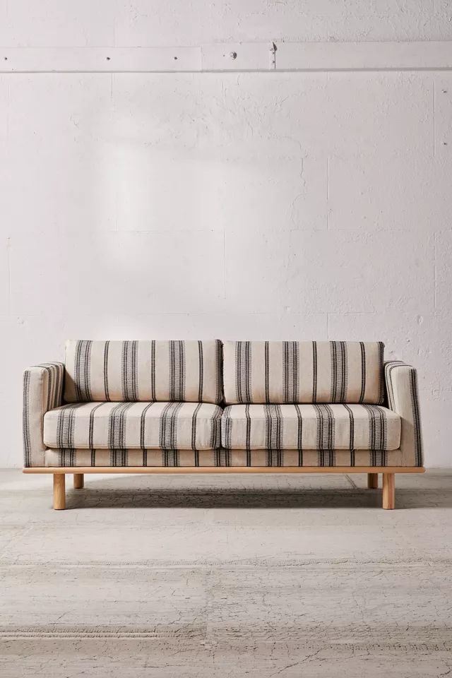 Quinn Striped Sofa | Urban Outfitters (US and RoW)