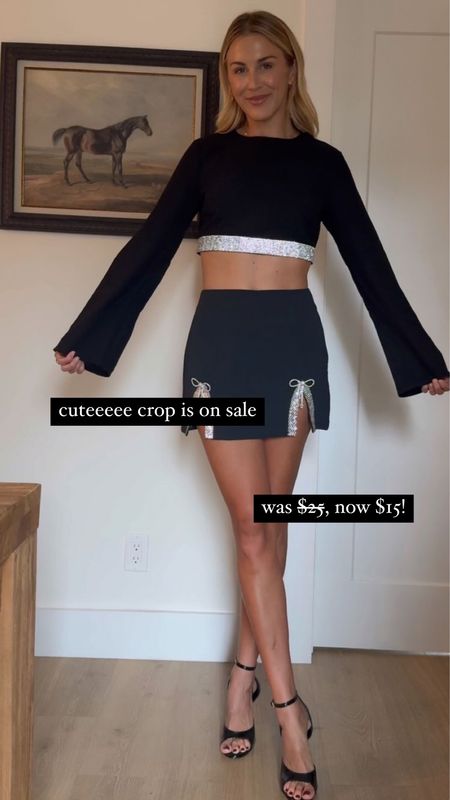 Rhinestone crop is on sale! 

Forever 21, sale, going out top, rhinestone crop top, black crop top, sweetteawithmadi, Madi messer 

#LTKstyletip #LTKsalealert