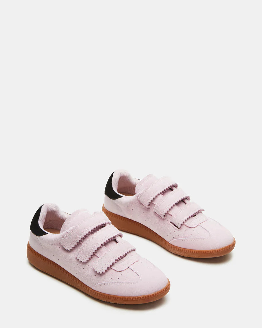MOMENTUM Pink Multi Velcro Low-Top Sneaker | Women's Sneakers | Steve Madden (US)