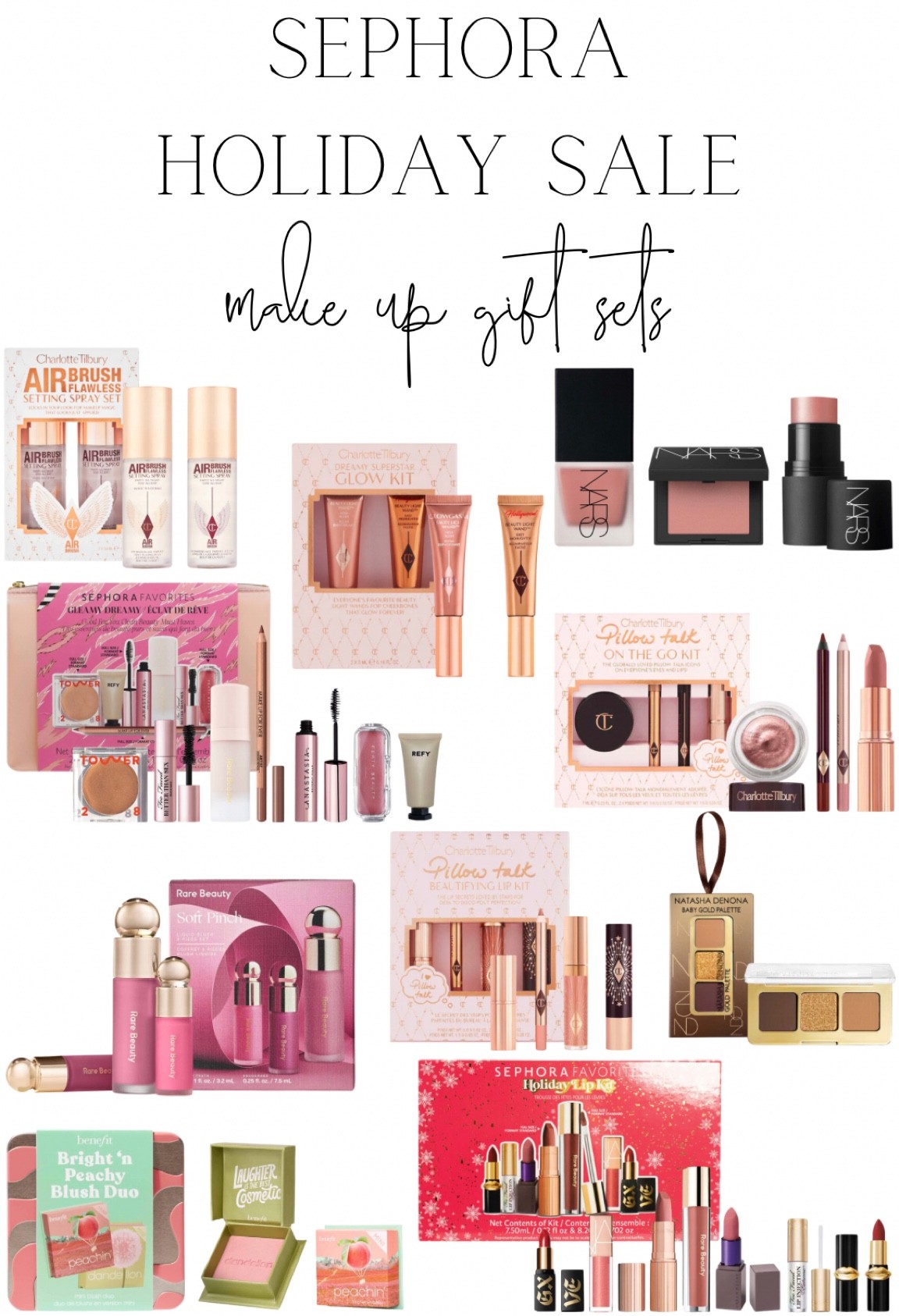 SEPHORA HOLIDAY SALE! Make up gift sets! 
Sephora sale / make up / make up gift sets / sale finds / LTK Holiday 

#LTKHoliday #LTKsalealert #LTKbeauty