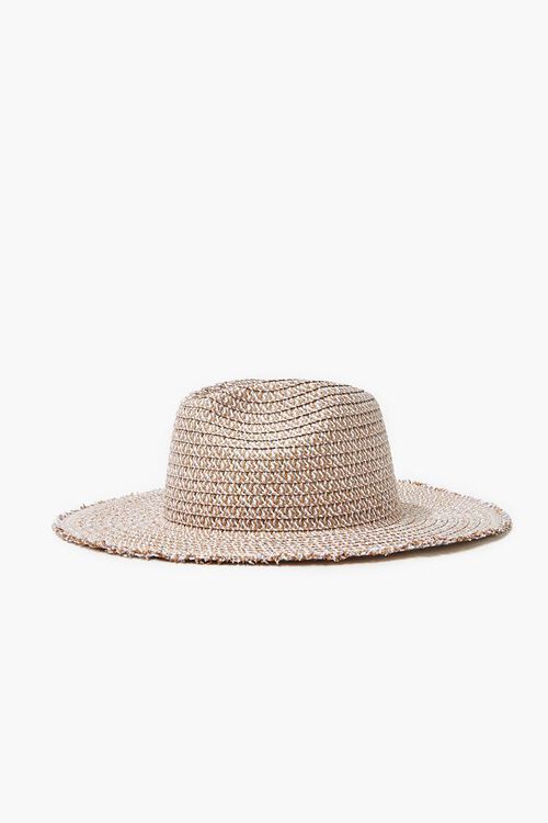 Faux Straw Frayed Fedora | Forever 21 (US)