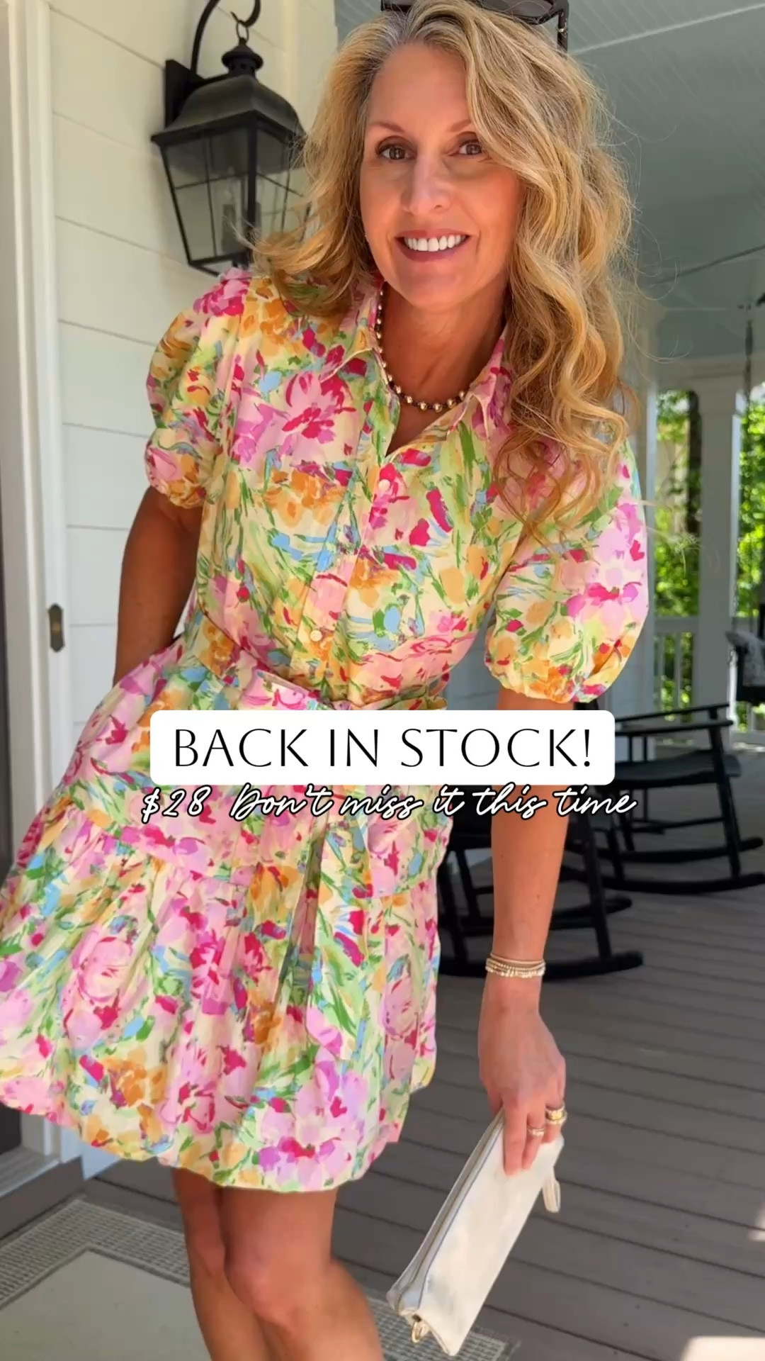 Walmart dress back in stock!! 
This is a Lily P look alike for only $28, yes please! I’m wearing a xs and I’m 5’6”



affordable fashion find, casual summer dress, everyday outfit, neutral style dress, best Walmart fashion finds walmart dress back in stock, affordable fashion finds, walmart fashion, casual summer dress, everyday outfit dress, neutral style dress, effortless style, midsize fashion, women over 40 style, budget friendly outfits, amazon walmart dupes, comfy chic outfit, easy throw on dress, seasonal wardrobe staples, try on haul
#Walmartstyle #WalmartFashion #BackInStock #AffordableFashion #SummerDress #CasualStyle #EverydayOutfit #NeutralStyle #MidsizeFashion #StyleOver40 #BudgetFashion #TryOnHaul #ChicOnABudget #EasyOutfits #WardrobeStaples

#LTKdayinmylife #LTKootd #LTKWedding