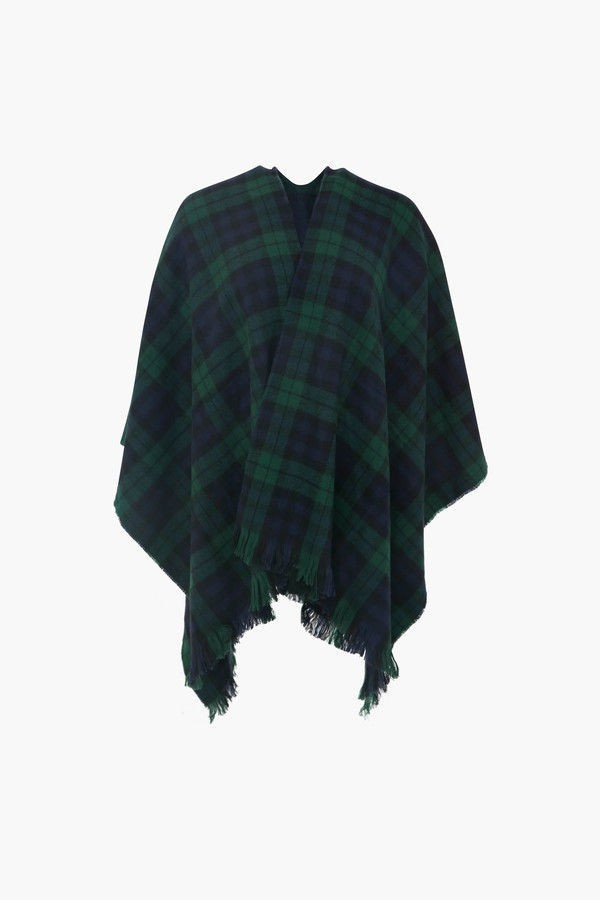 Exclusive Blackwatch Tartan Ruana Poncho | Tuckernuck (US)