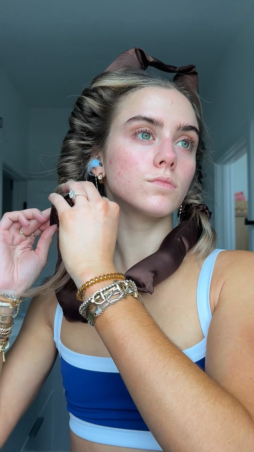 Kitsch XL Satin Heatless Hair Curler Set - Heatless Curls, Comfortable Hair Curlers to Sleep In for Frizz-Free, No Heat Damage Styling, Jumbo Curling Rod Headband - Chocolate @ulta 

#LTKgrwm #LTKBeauty #LTKselfcare