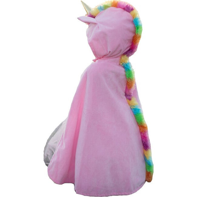 Unicorn Cape, Pink/Gold | Maisonette