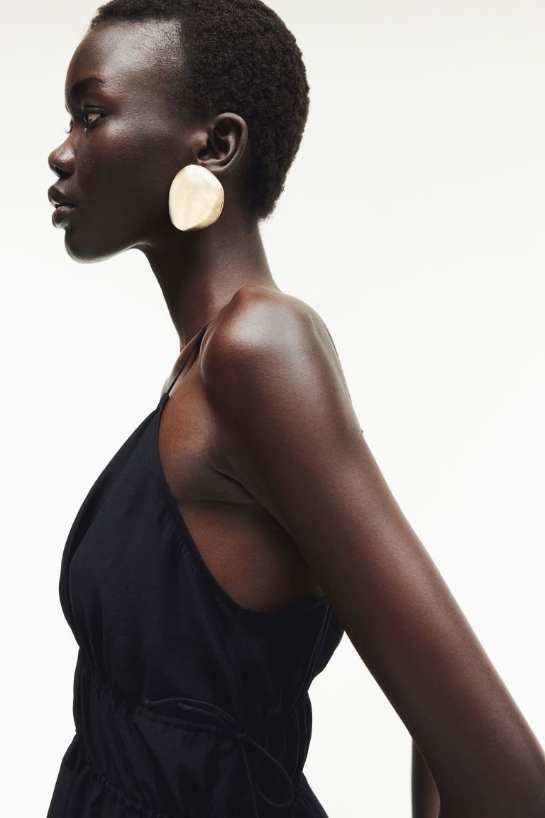 Asymmetric Earrings - Gold-colored - Ladies | H&M US | H&M (US + CA)