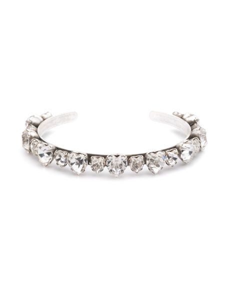 Dannijo Rosie Crystal Cuff Bracelet | Neiman Marcus