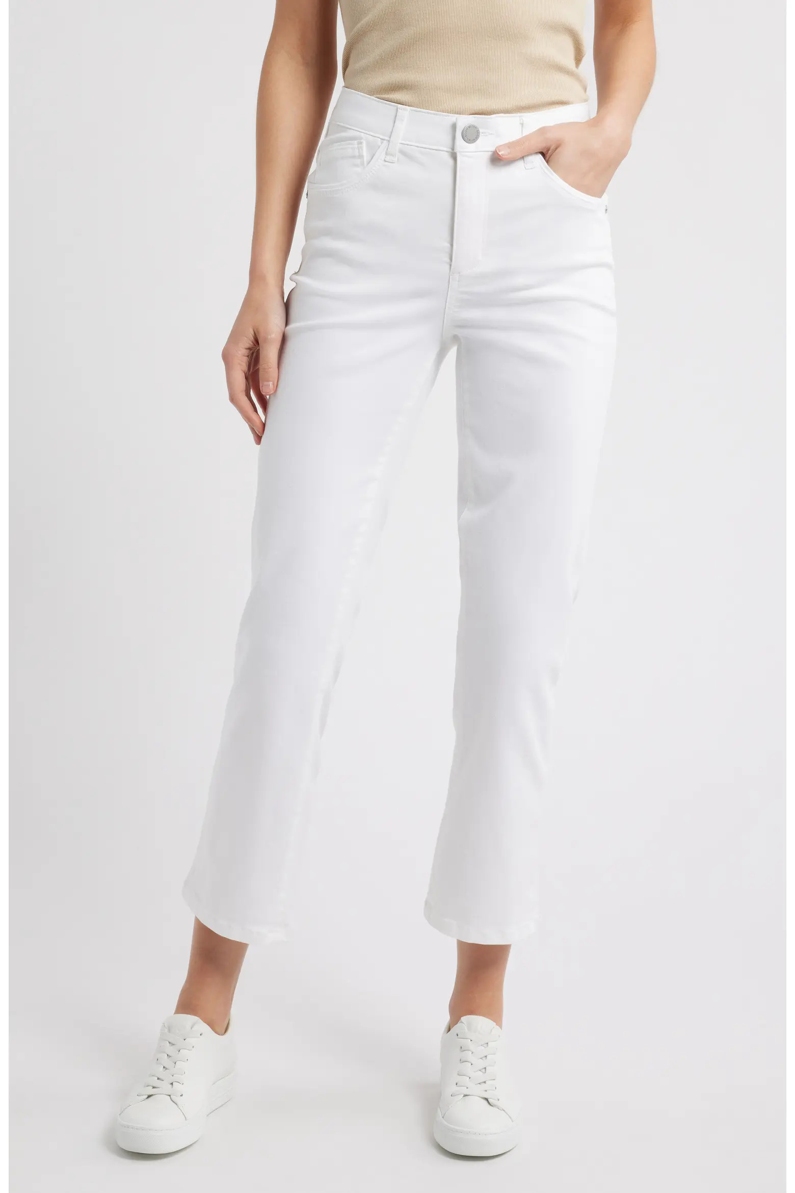Wit & Wisdom Bennett High Waist Ankle Barely Bootcut Jeans (Women) | Nordstrom | Nordstrom