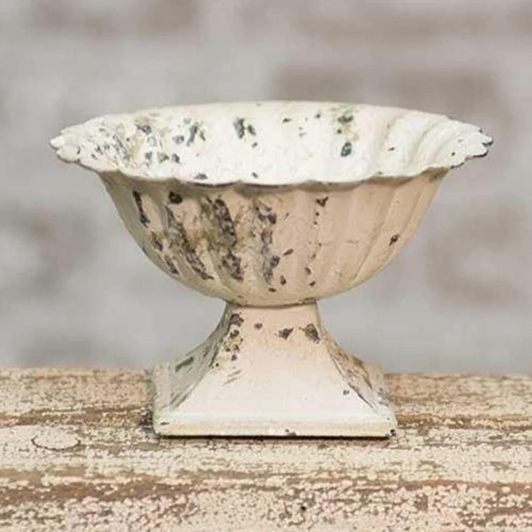 Home Décor- Vintage Style  Metal Urn 3" | Etsy (US)