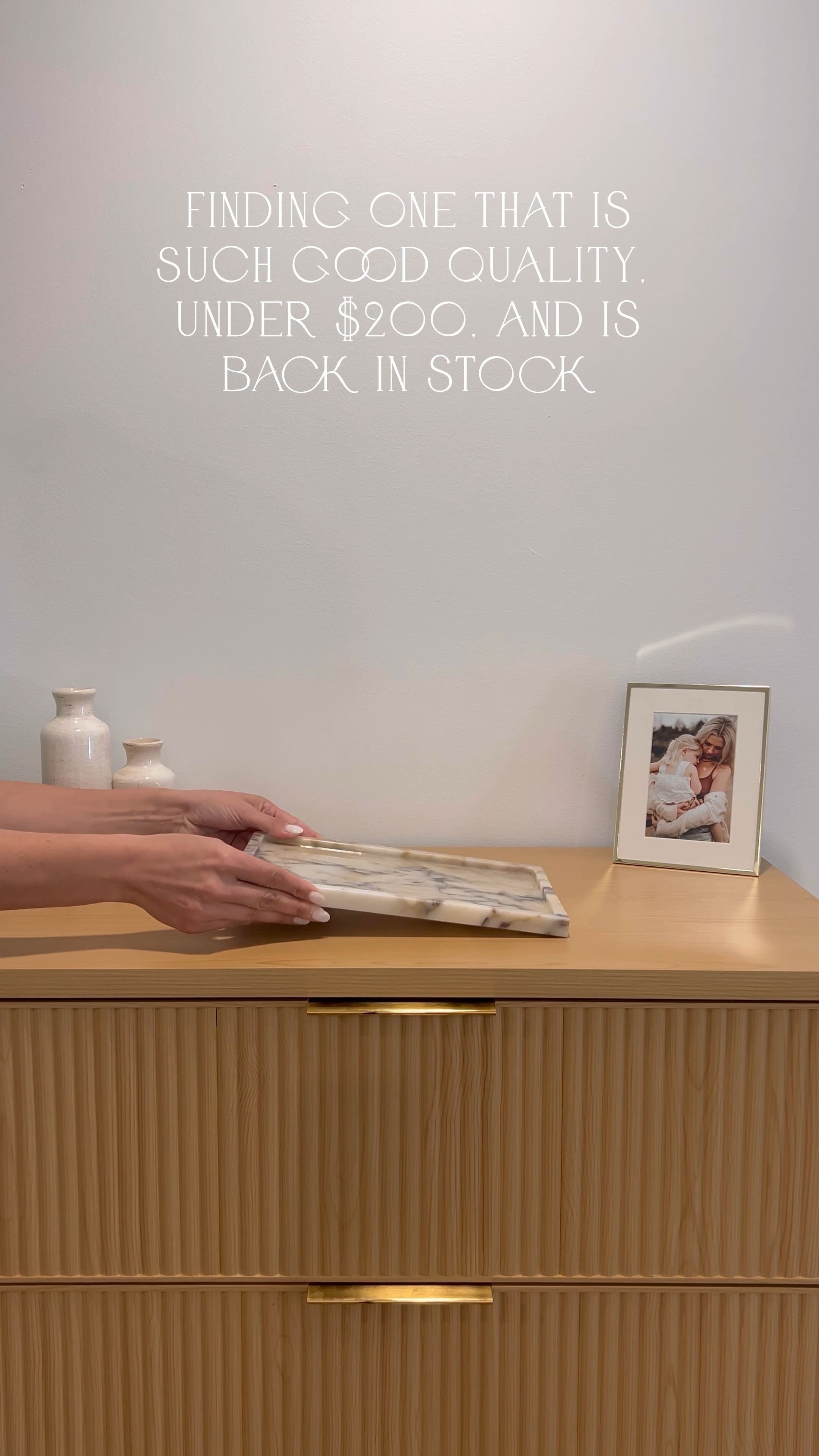 Blown away by the quality of the better homes and garden dresser @walmarthome #walmart #walmarthome 

#LTKHome #LTKSaleAlert #LTKVideo