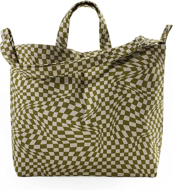 BAGGU Duck Bag Canvas Tote, Essential Everyday Tote, Spacious and Roomy | Amazon (US)