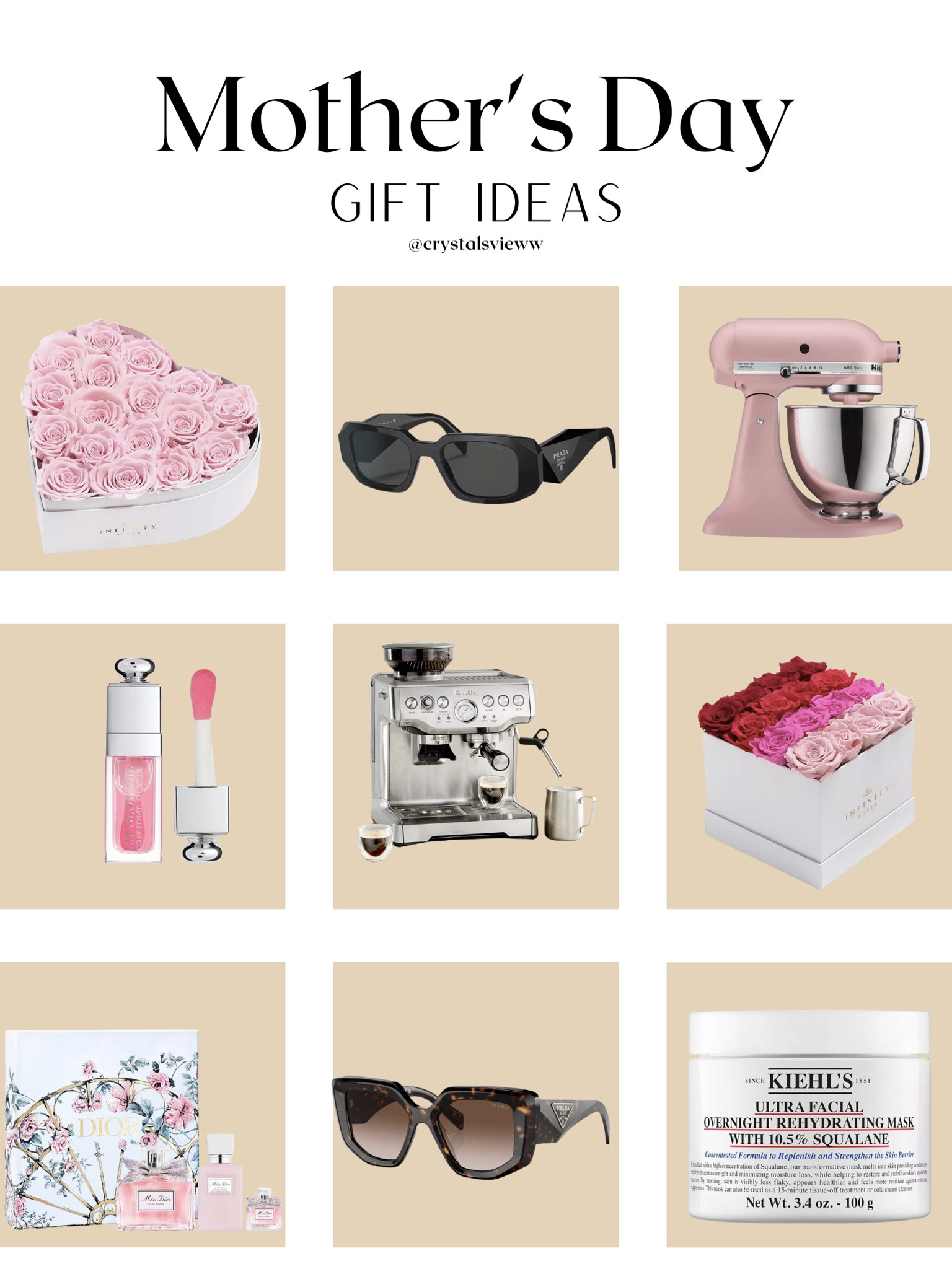 Mother’s Day gifts 🌷✨🌹
Mom flowers, mom gifts, macys gifts, Prada sunglasses, expensive gifts, cooking ware, dior lip gloss. ✨

#LTKFind #LTKBeautySale #LTKGiftGuide
